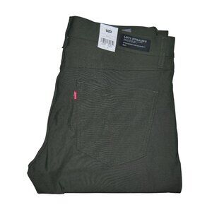 Levi's 511 Slim Fit Tech Pants Men's Size 38x32 Performance Stretch Green NWT